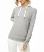 Sudadera con capucha de lana ligera
