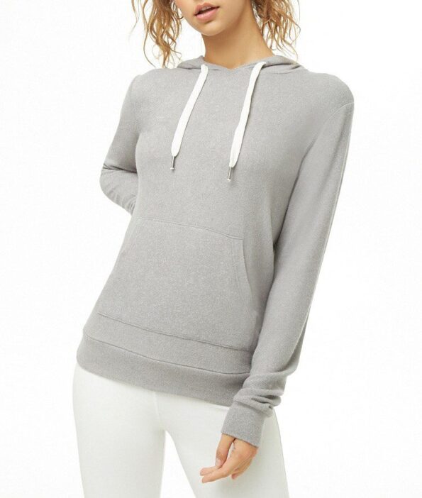 Sudadera con capucha de lana ligera