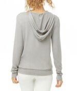 Sudadera con capucha de lana ligera