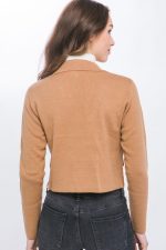Cardigan casual de manga larga para mujer