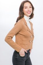 Cardigan casual de manga larga para mujer