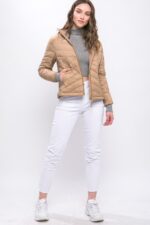 Chaqueta mujer corta ultra liviana