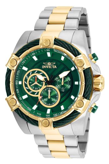Reloj de hombre Invicta Bolt - 52 mm Acero/Oro (25519)