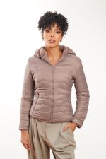 Chaqueta Impermeable Doble Faz Para Mujer