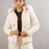 Chaqueta Corta Impermeable Para Mujer