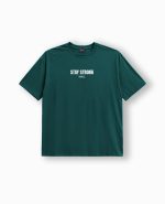 Camiseta de algodon unisex stay strong