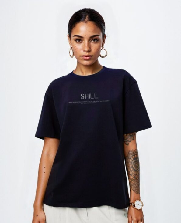 Camiseta Basica Azul oscuro unisex