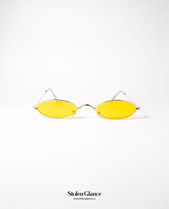 Gafas de moda lente amarillo