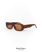 Gafas de sol marco animal print