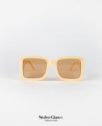 Gafas de sol marco camel lentes marron