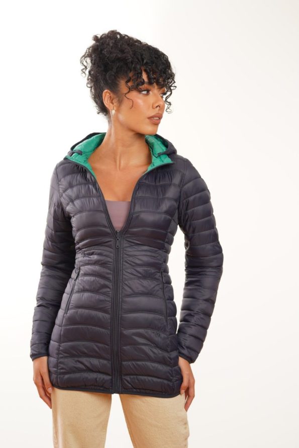 Chaqueta Impermeable Doble Faz  Dos Colores