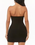 Vestido tubo con cremallera