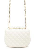 Cartera bandolera de piel sintética con tachuelas