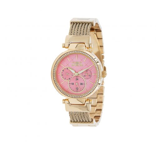 Reloj de mujer Invicta Angel 39351 - 36 mm dorado rosado