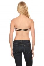 Bralette sin tiras con abertura