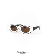 Gafas de moda marco acetaco lente marron