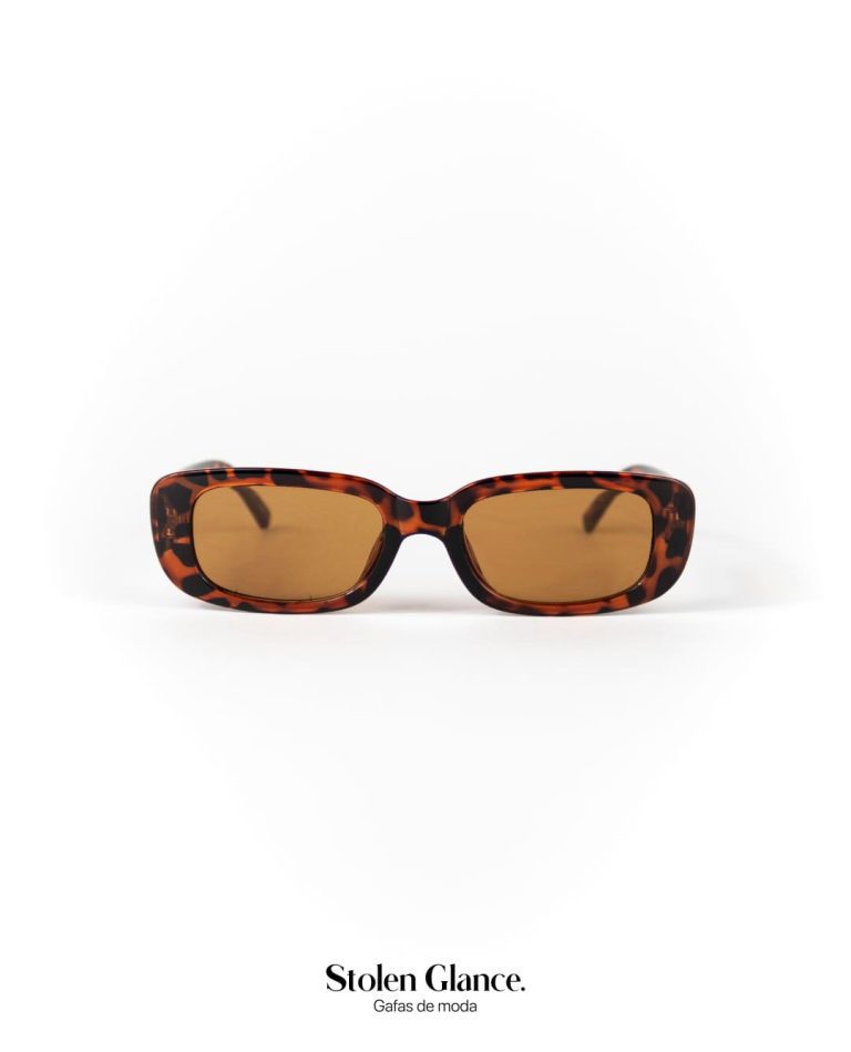 Gafas de sol marco animal print