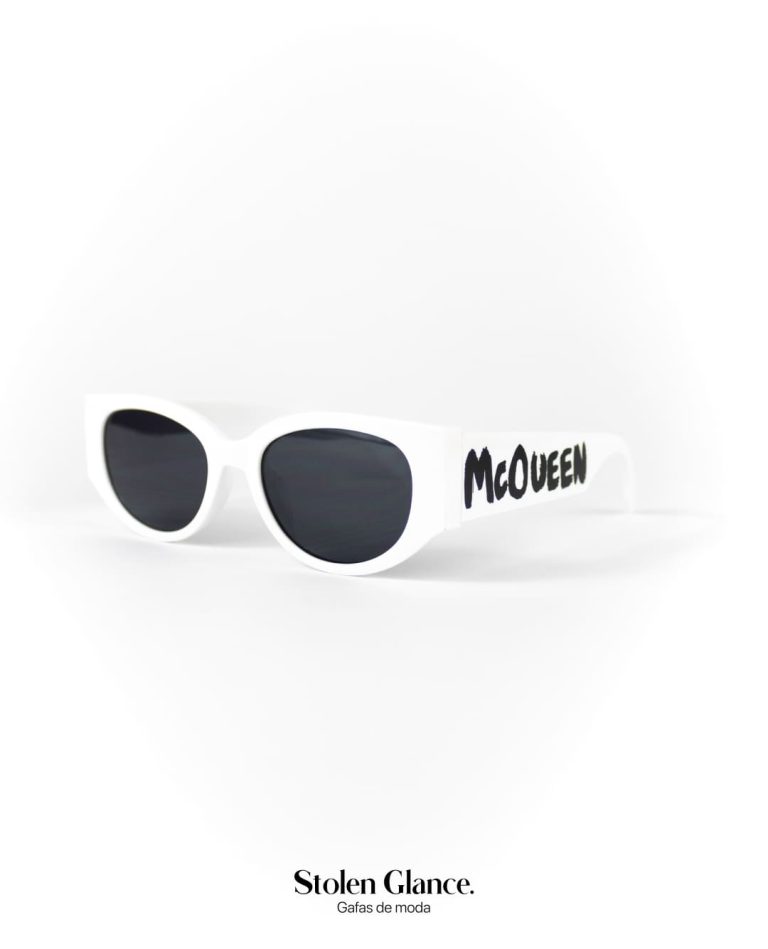 Gafas de sol blancas macqueen