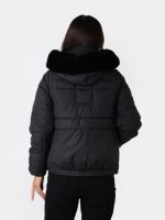 Chaqueta Impermeable Acolchada Para Mujer